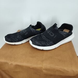 AND1 Black and White Men's Slip On Sneakers Size 8